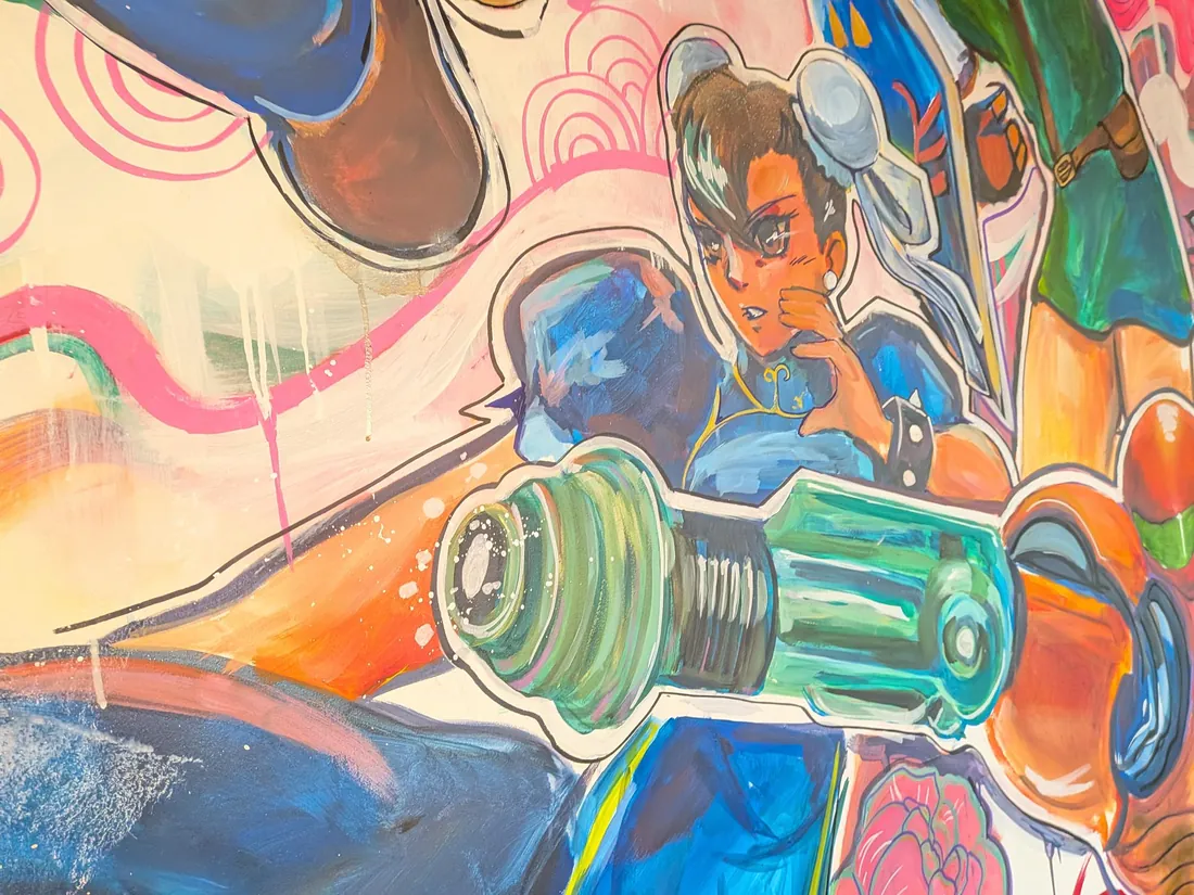 Fresque de Chun-Li